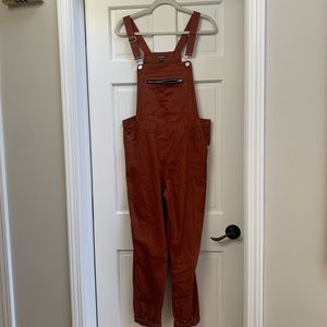Wild Fable Rust Overalls